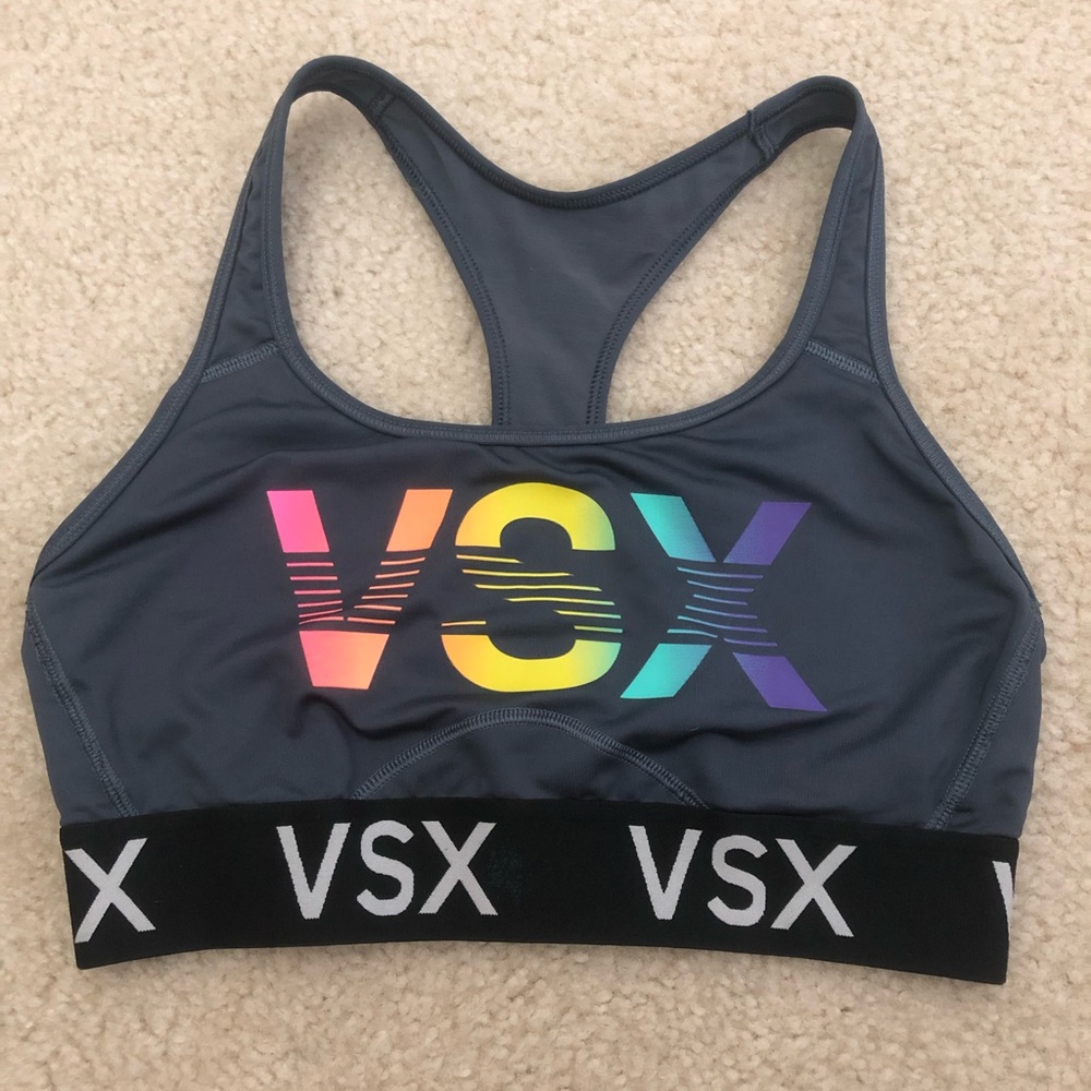 VSX Grey Sports bra